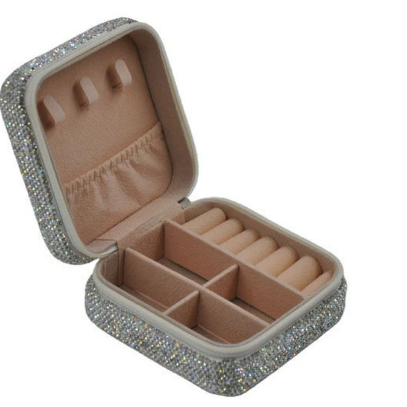 Sparkling Travel Jewelry Case factory